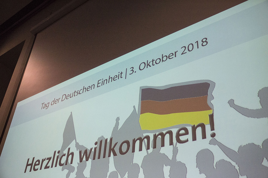Gedenkveranstaltung zum Tag der Deutschen Einheit in Erfurt 2018